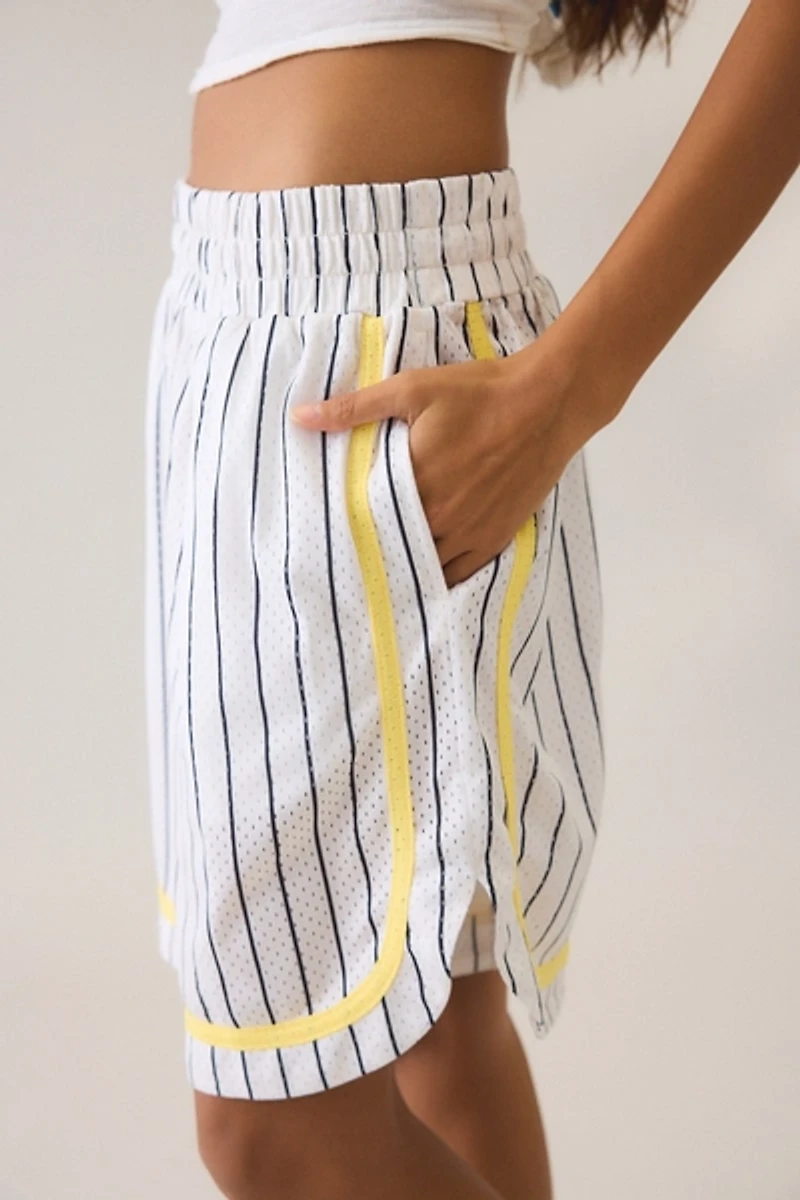 BDG Star Player Printed Mesh Athletic Short