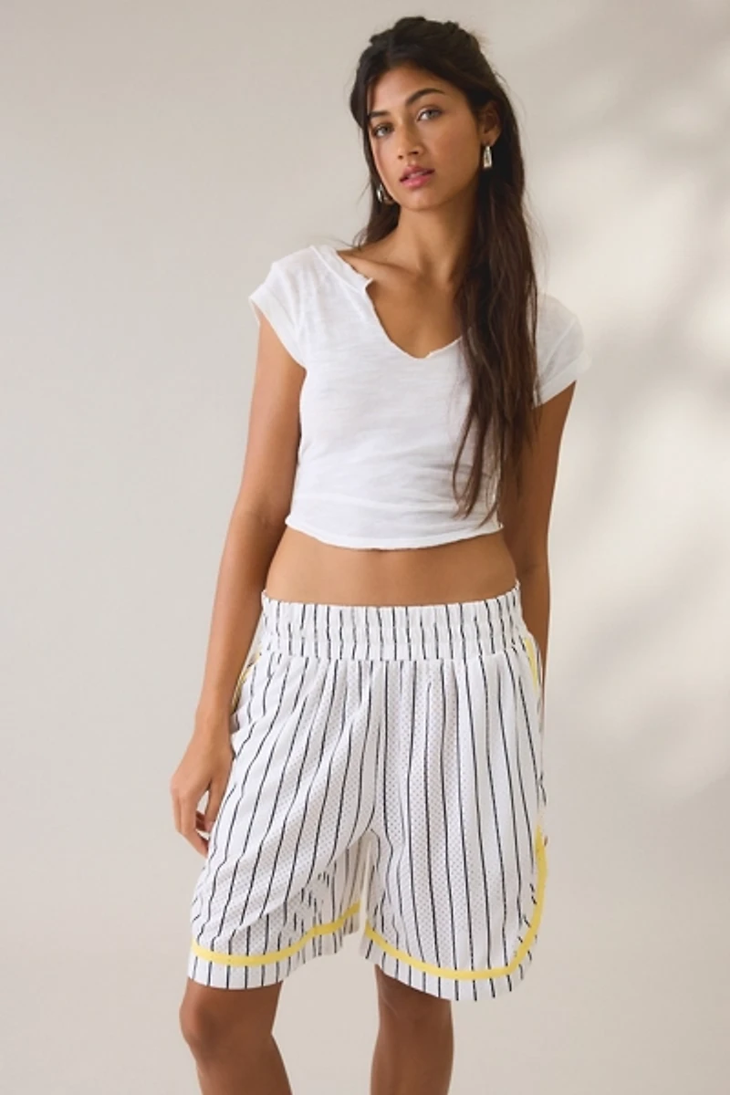 BDG Star Player Printed Mesh Athletic Short