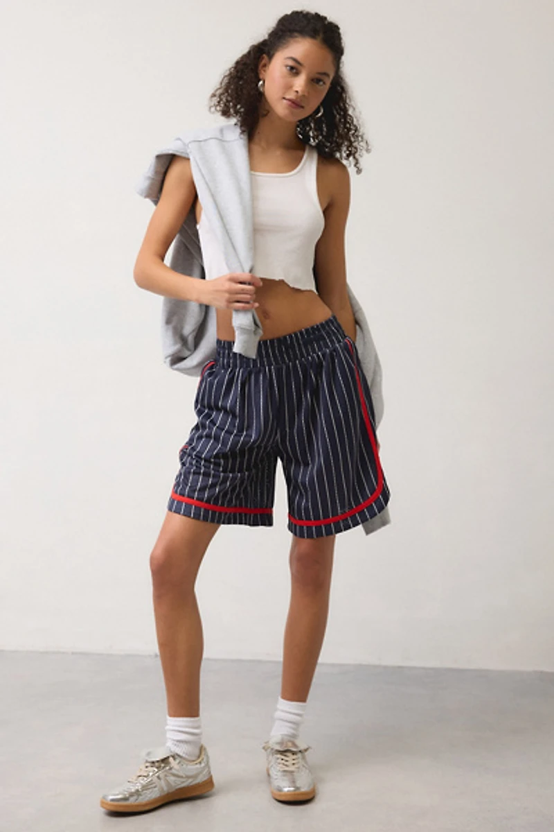 BDG Star Player Printed Mesh Athletic Short