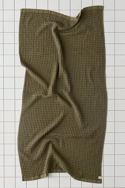 Slowtide Guild Waffle Bath Towel