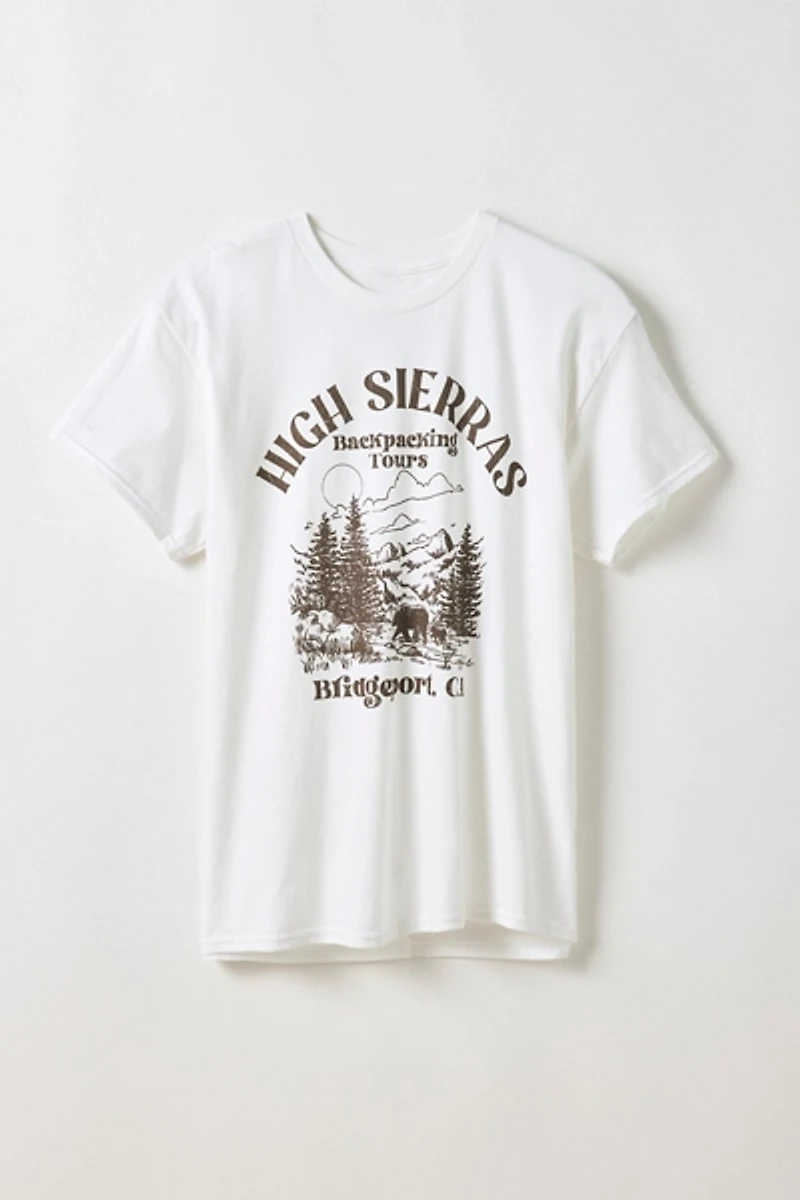 High Sierra Backpacking Tours Graphic Tee