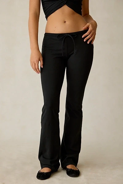Out From Under Bec Low-Rise Slim Flare Pant