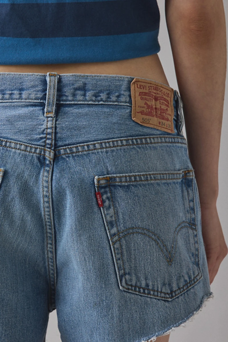 ReMADE By UO Levi’s® Denim Cutoff Short