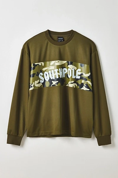 SOUTHPOLE Camo Long Sleeve Tee