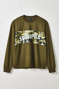 SOUTHPOLE Camo Long Sleeve Tee
