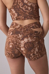 Out From Under Bec Twisted Cutout Bike Shorts