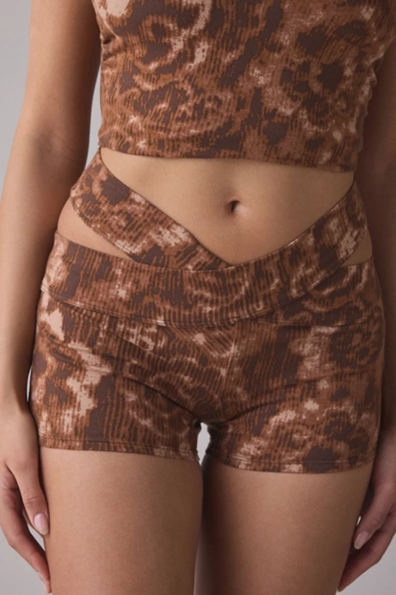 Out From Under Bec Twisted Cutout Bike Shorts