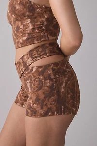 Out From Under Bec Twisted Cutout Bike Shorts