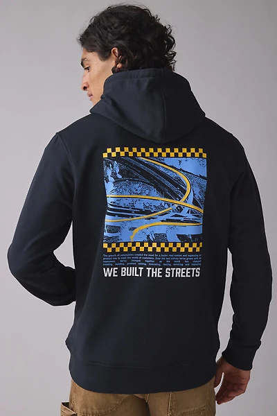 CAT Graphic French Terry Hoodie Sweatshirt
