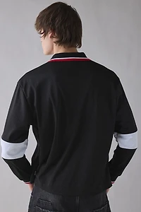 SOUTHPOLE Fleece Rugby Sweatshirt