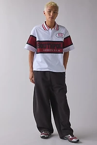 SOUTHPOLE Mesh Paneled Polo Shirt