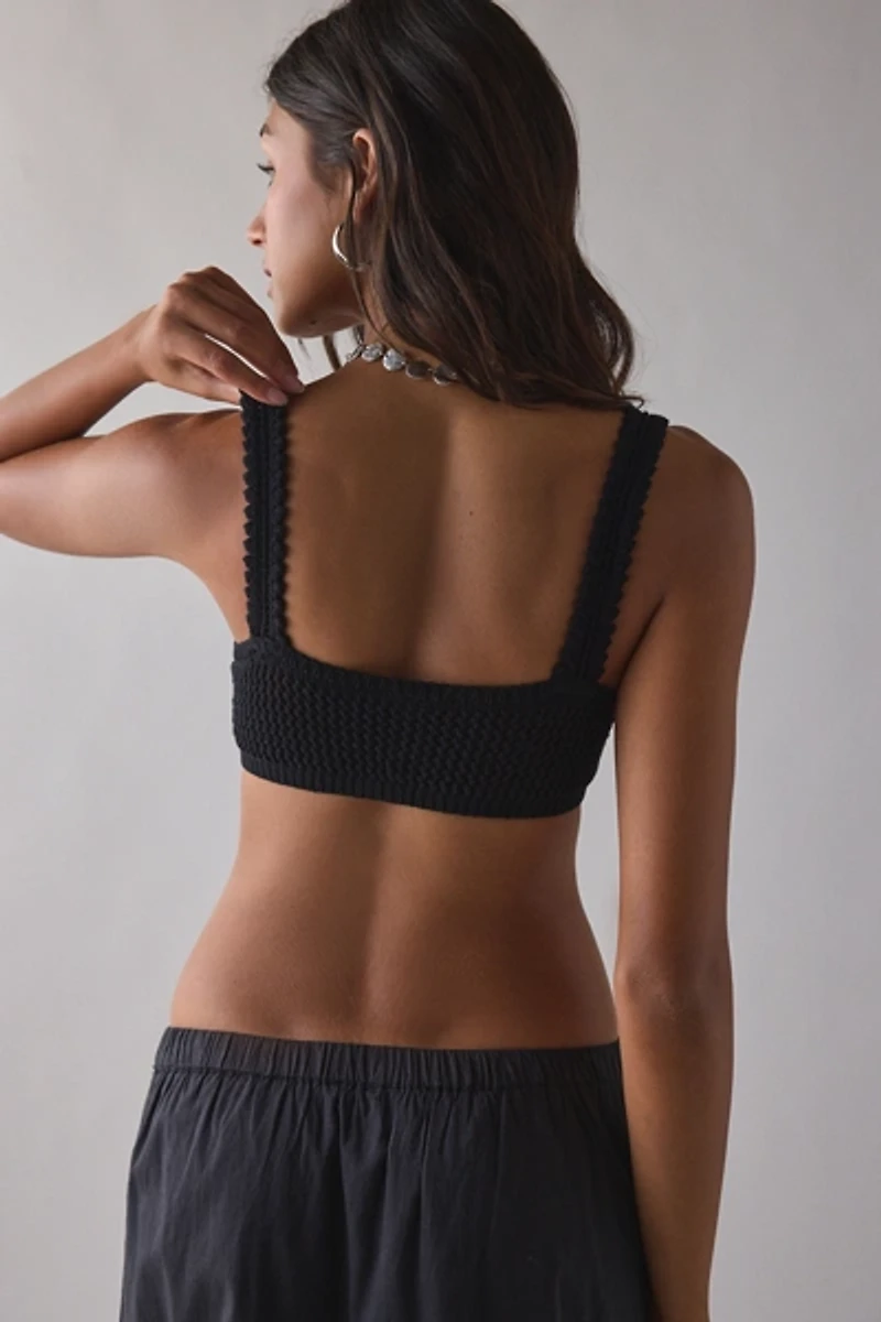 Kimchi Blue Pointelle Dreams Micro Bra Top