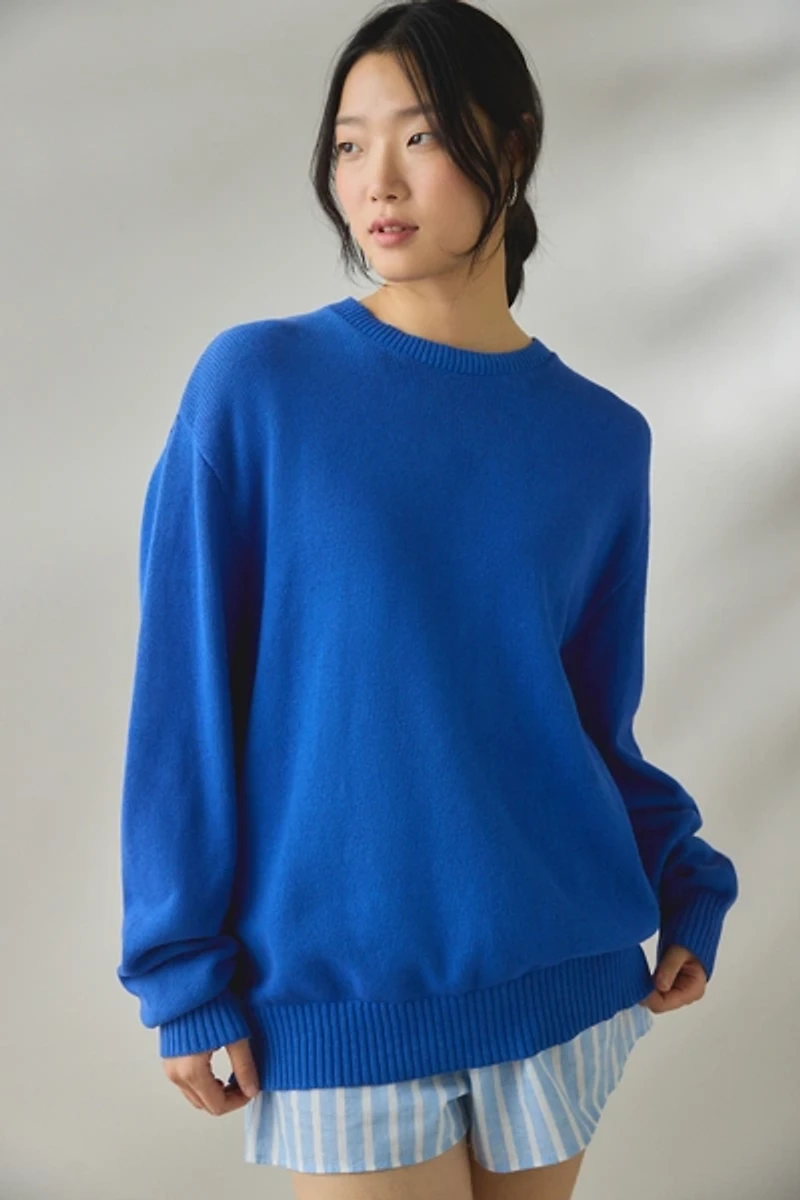 ReMADE By UO Overdye Cotton Oversized Sweater