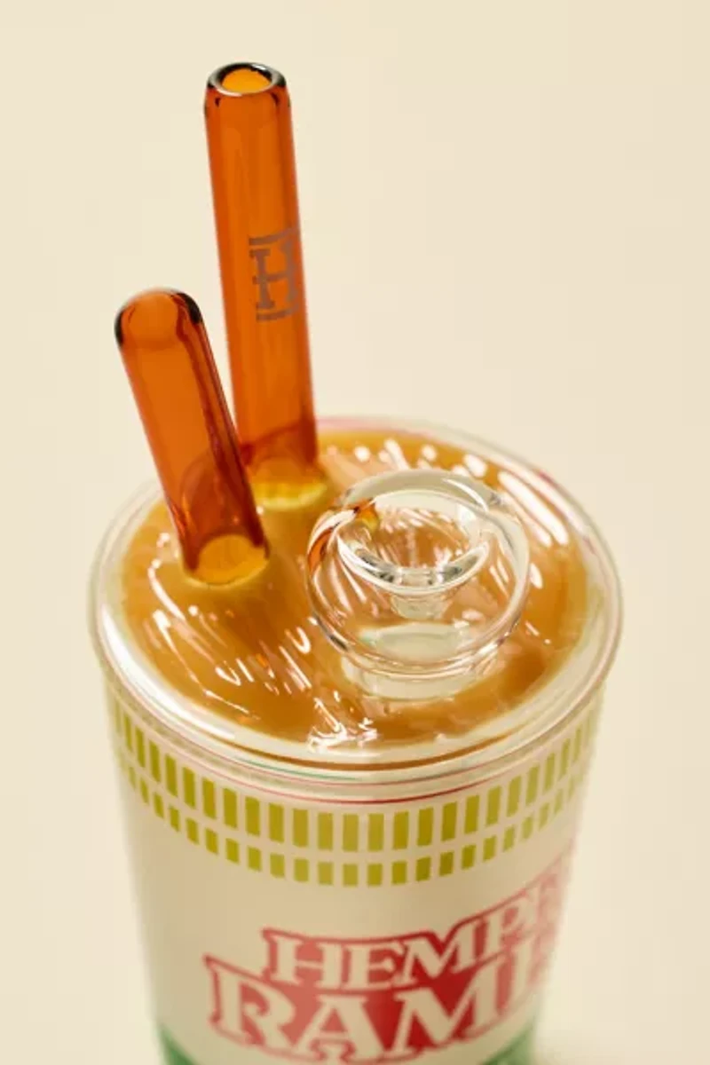 Hemper Ramen Cup Glass Vase