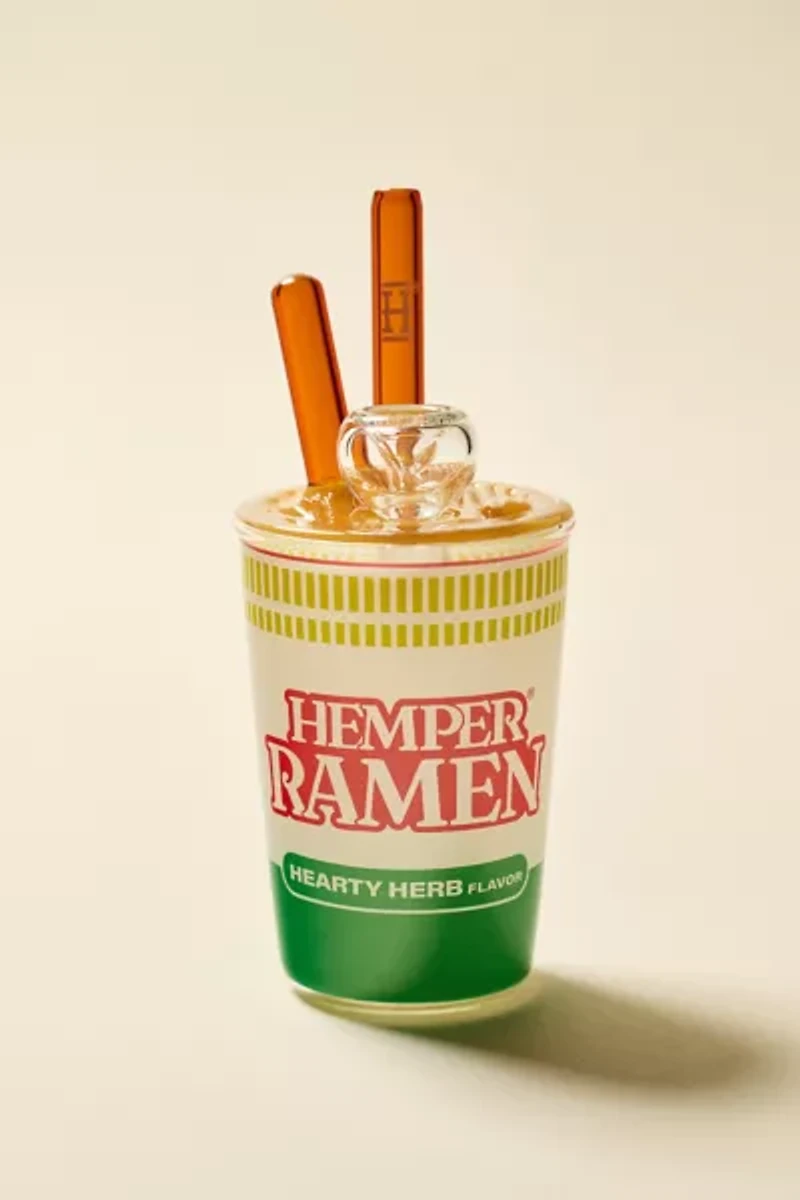 Hemper Ramen Cup Glass Vase