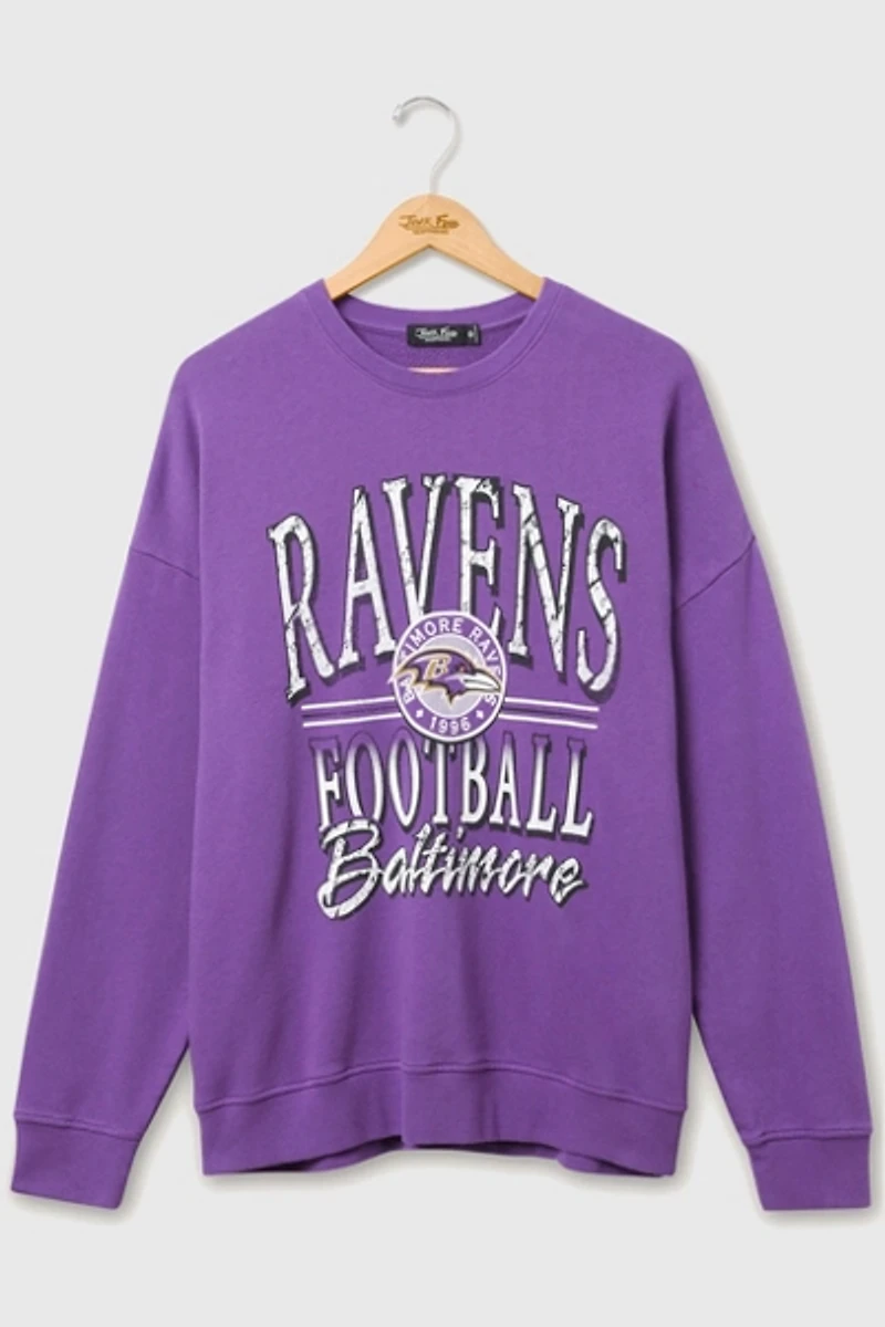 Junk Food NFL Lateral Crewneck Sweatshirt