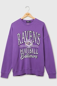 Junk Food NFL Lateral Crewneck Sweatshirt