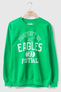 Junk Food NFL Property Flea Market Crewneck Sweatshirt