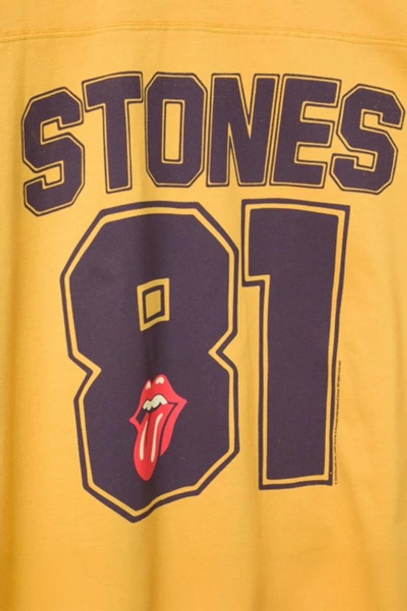 Junk Food Rolling Stones '81 Hockey Tee