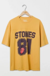 Junk Food Rolling Stones '81 Hockey Tee