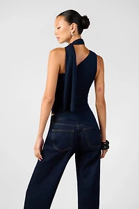 WeWoreWhat One Shoulder Draped Top