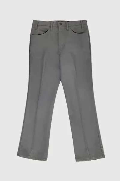 Vintage 1980's Levi’s® Staprest 517 Gray Western Bootcut Pants