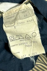 Vintage 1990's Ray & Guy Striped Flared Leg Hippy Pants