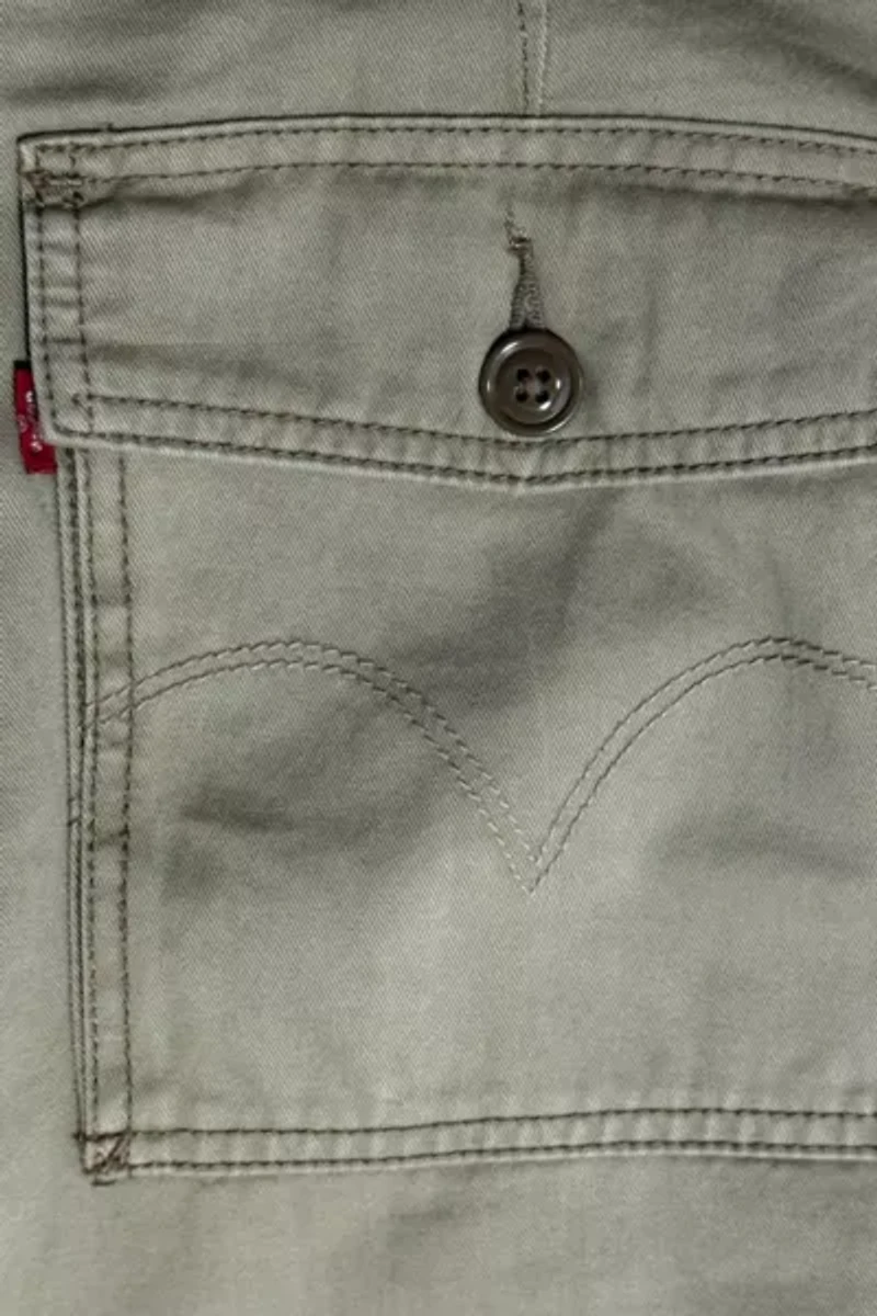 Vintage 1990's Levi’s® Workwear "baggy Bootcut" Belted Pants