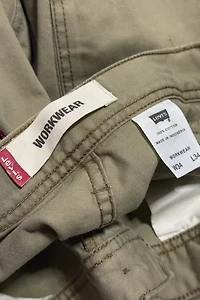 Vintage 1990's Levi’s® Workwear "baggy Bootcut" Belted Pants