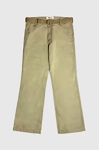 Vintage 1990's Levi’s® Workwear "baggy Bootcut" Belted Pants