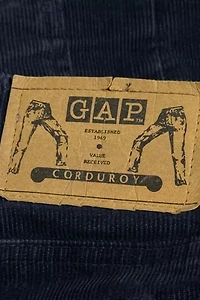 Vintage 1980's Gap Straight Leg Corduroy Jeans
