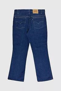 Vintage 1990's Levi’s® 517 Tag Dark Bootcut Western Denim Jeans