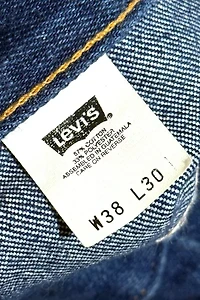 Vintage 1990's Levi’s® 517 Tag Dark Bootcut Western Denim Jeans