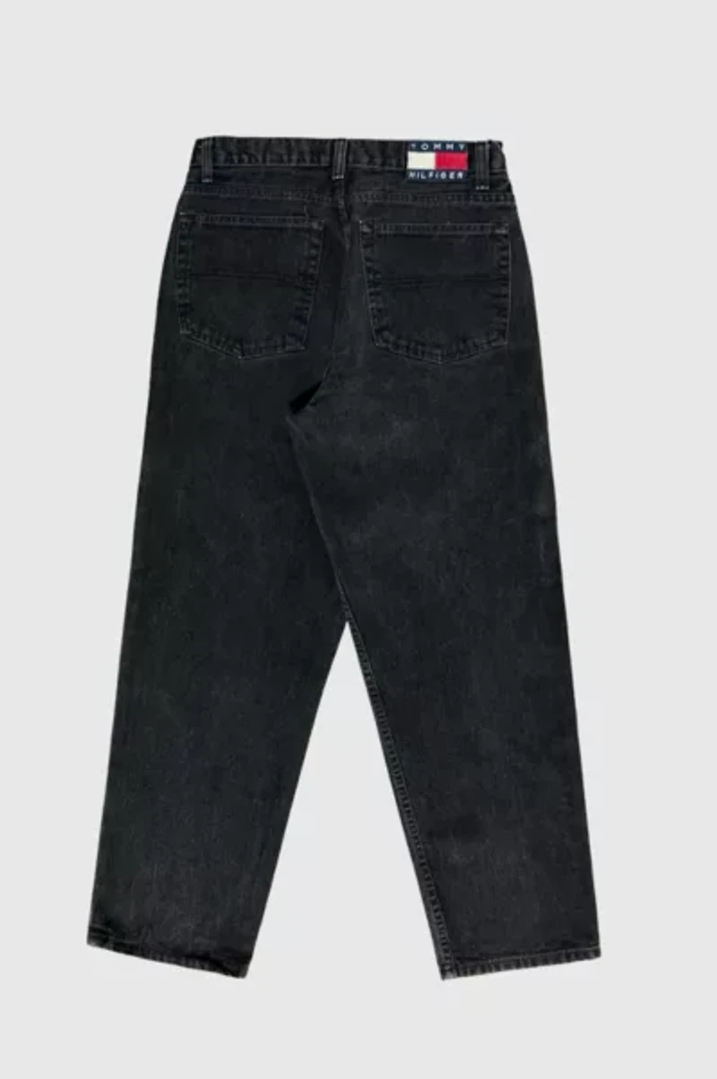 Vintage 1990's Tommy Hilfiger Faded Denim Baggy Fit Jeans