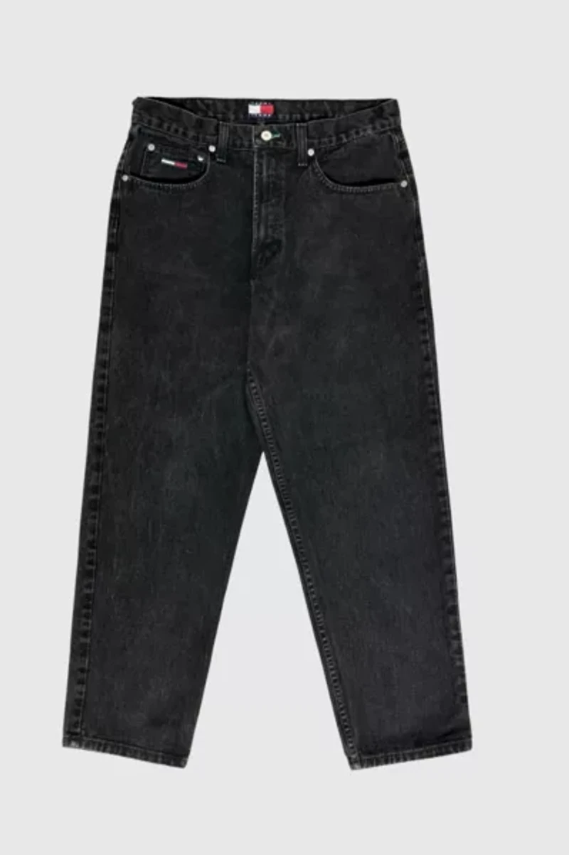 Vintage 1990's Tommy Hilfiger Faded Denim Baggy Fit Jeans