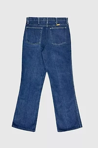 Vintage 1970's Rustler Yellow Label  Western Bootcut Jeans