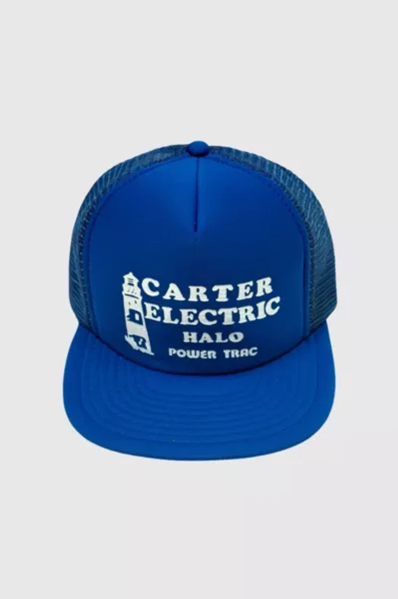 Vintage 1980's Carter Electric Trucker Hat