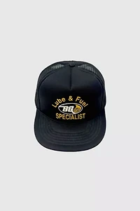 Vintage 1980's Lube And Fuel Trucker Hat