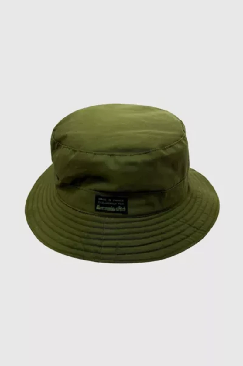 Vintage 1960's Abercrombie & Fitch Reversible Waterproof Bucket Hat