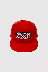 Vintage 1980's Superbowl Xxiii Foam & Mesh Trucker Hat