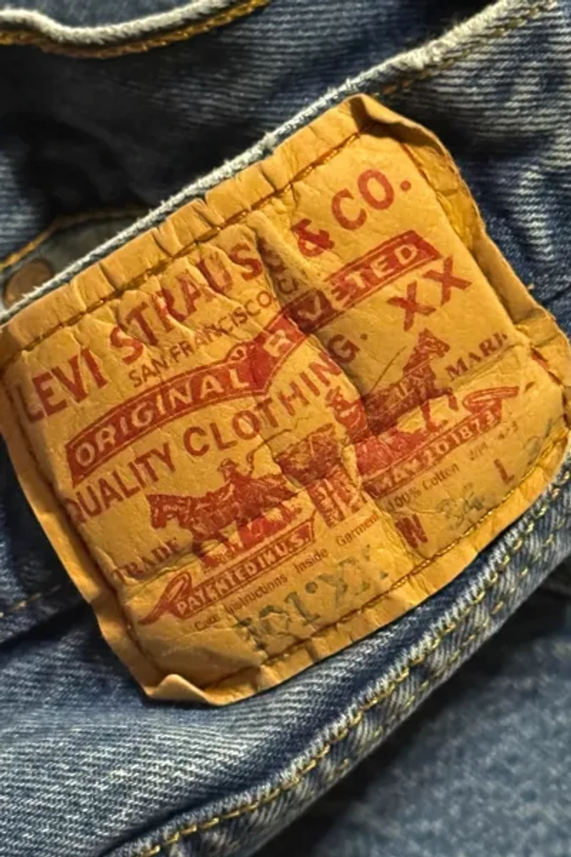 Vintage 1990's Levi’s® 501Xx Light Denim Jeans