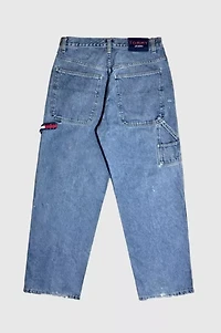 Vintage 1990's Tommy Hilfiger Light Baggy Carpenter Denim Jeans