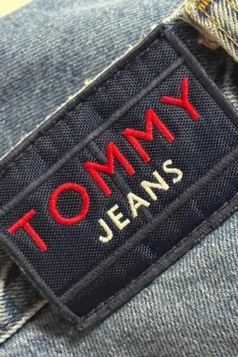 Vintage 1990's Tommy Hilfiger Light Baggy Carpenter Denim Jeans