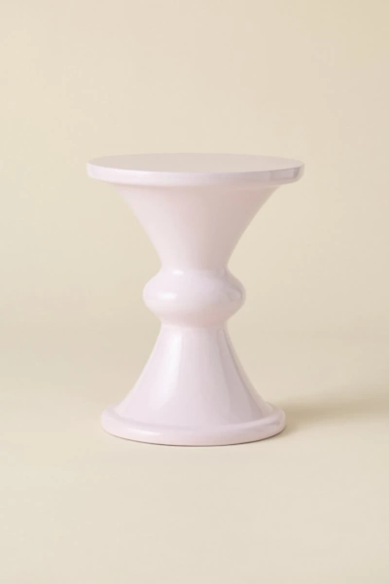 Amaya Hourglass Indoor/Outdoor Side Table