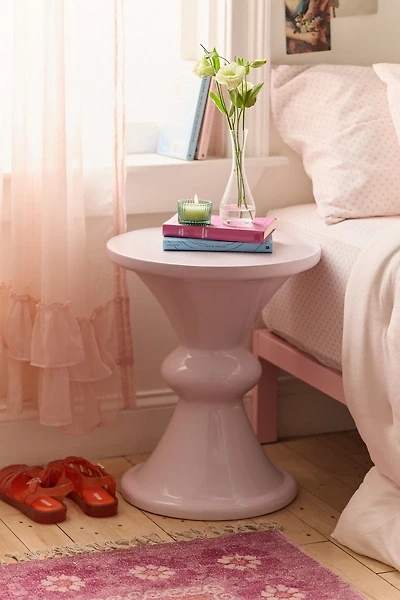 Amaya Hourglass Indoor/Outdoor Side Table
