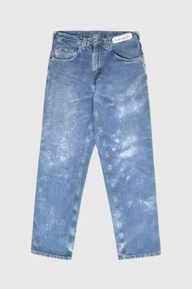 Vintage 1990's Carhartt Cloud Fade Light Workwear Denim Jeans