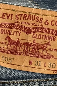 Vintage 1990's Levi’s® 505 Light Faded Denim Jeans