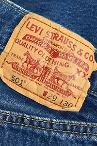 Vintage 1990's Levi’s® 501 Dark Wash Denim Jeans