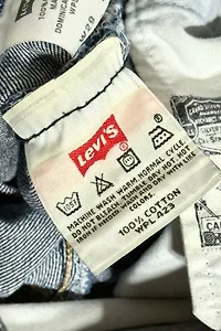 Vintage 1990's Levi’s® 501 Dark Wash Denim Jeans