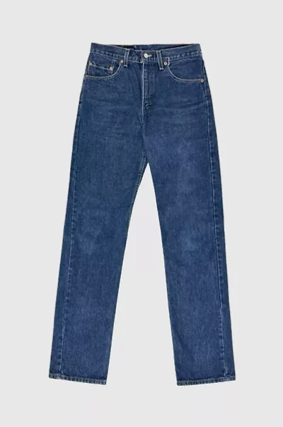 Vintage 1980's Levi’s® 505 Dark Wash Straight Leg Denim Jeans
